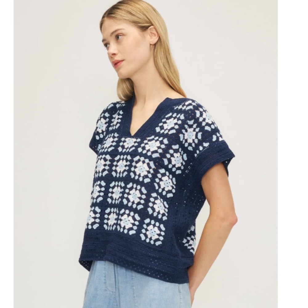 MELISSA NEPTON - HARUKA SWEATER-NAVY /
BLUE - Size Medium